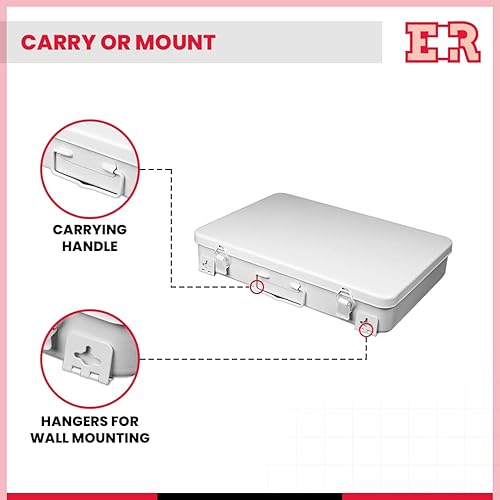 Miniatura 4 de Ever Ready First Aid Caja de metal, No.36  14" x 10" x 2.5"