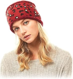 devil Wide Headbands for Women, Boho Bandeau Head Bands, Workout Head Wraps, Stretch No Slip Hair Wraps (Red)-picture-22