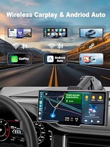 Carplay Screen for Car, 10.26" Wireless Apple CarPlay & Android Auto — photo 2 of 6