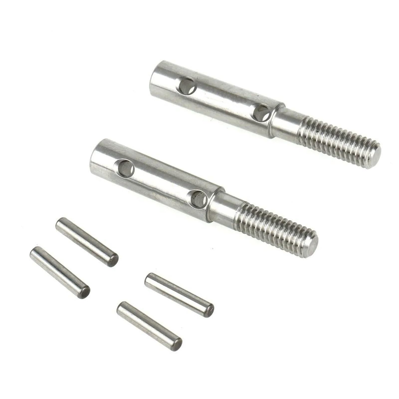 Per Axial Per SCX10 II 1/10 RC Auto Parti Aggiornamento Acciaio Inox AR44 Portale Stub Asse Albero Motore Decorativo Ricambio Ricambi Modellini RC
