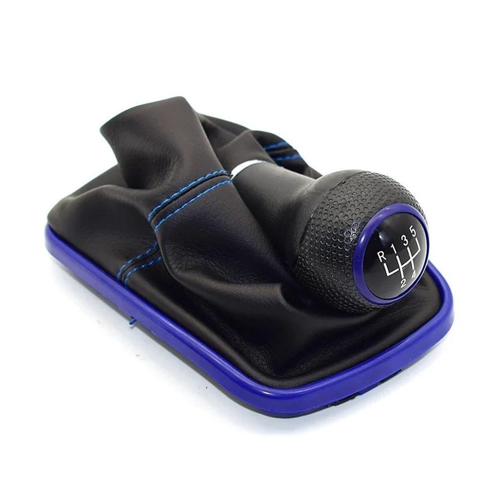POANBCGY Shift Ball Joint 23mm for Golf 4 IV MK4 GTI R32 for Bora Jetta 5 Speed Black Frame Gear Shift Knob Lever Gaiter Boot 1999-2004(5 Speed-6)