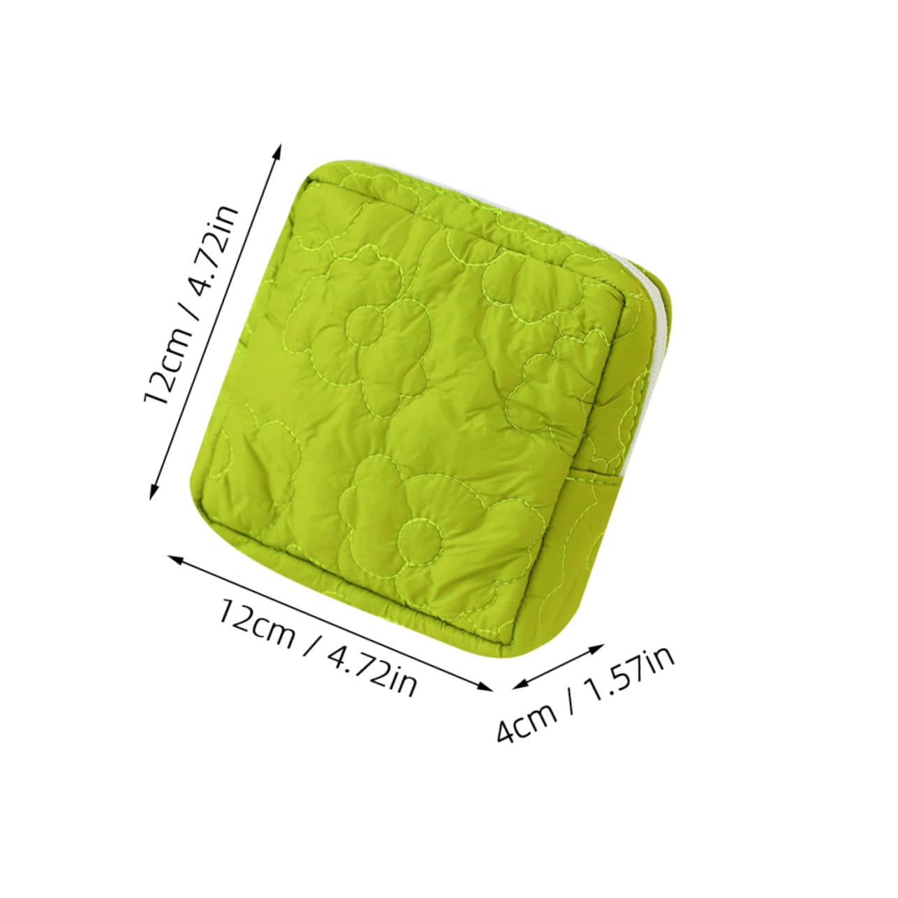 IWOWHERO Portable Sanitary Napkin Bag 4pcs Set Period Bag Tampon Pouch Lipstick Storage Pouch Coin and Card Organizer for Women