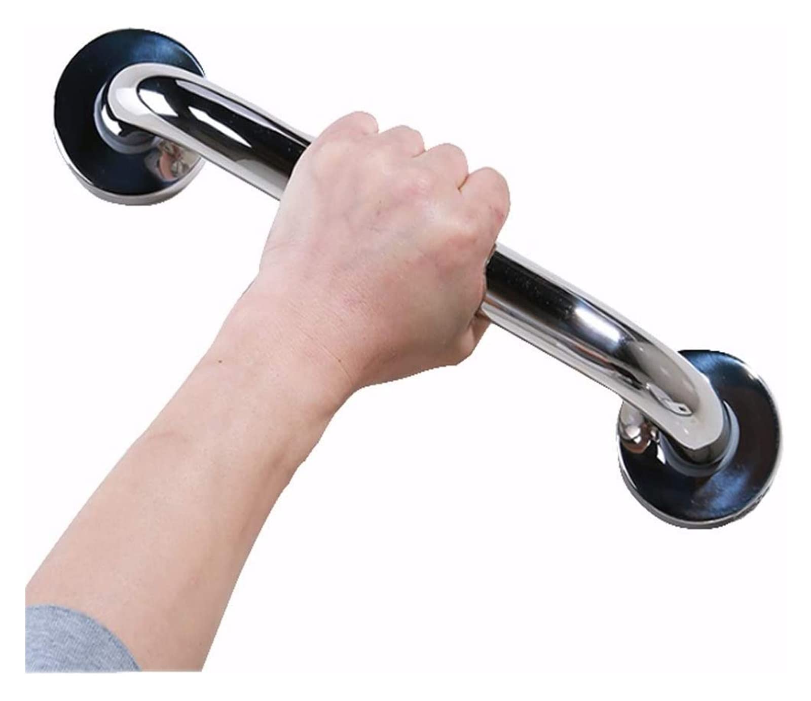 Barres d'appui inox baignoire pour sécuriser la salle de bain