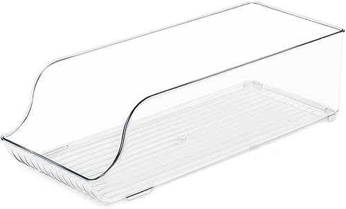 Miniatura 4 de Yuly Caja de almacenamiento de alimentos para refrigerador con mango cajón mantener para organizador Refrigerador Caja de almacenamiento Nevera