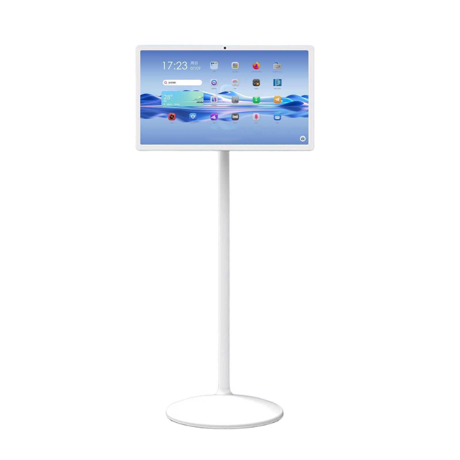 Monitor Portatile,Schermo Touch Capacitivo,Esposizione Girevole 1080P, Uso Diritto O Mobile Pavimento, 6Gb RAM + 128 GB Memoria,per Casa,Ufficio,Scuola,Esterni 25in 32inch