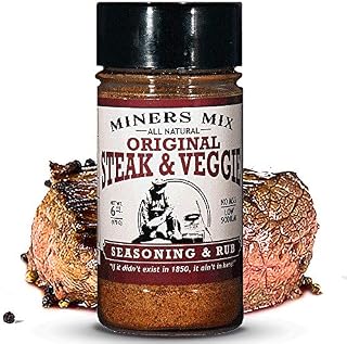 MINERS MIX Steak And Veggie All Purpose, 100% Natural Dry Rub Blend Perfect