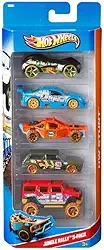 Kit 5 Carrinhos Básicos Sortidos - Hot Wheels 1806