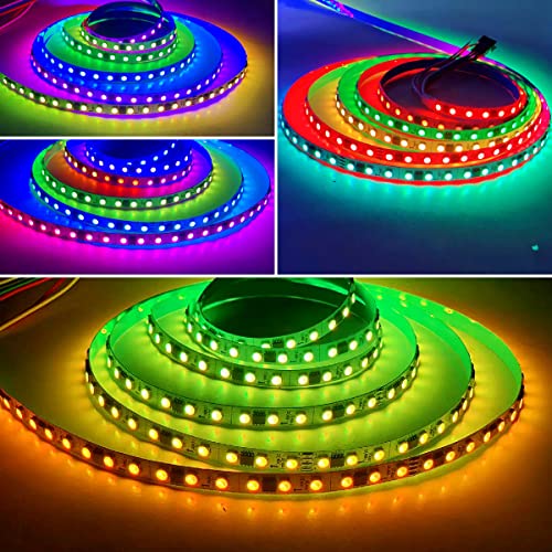 Tira LED RGB 5m 60 LEDs/m GS1903 Pixel 12V miniatura 6