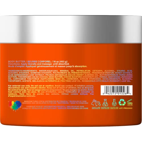 Prideful Body Butter (Orange & Mango) 10.5 Oz #TOP1