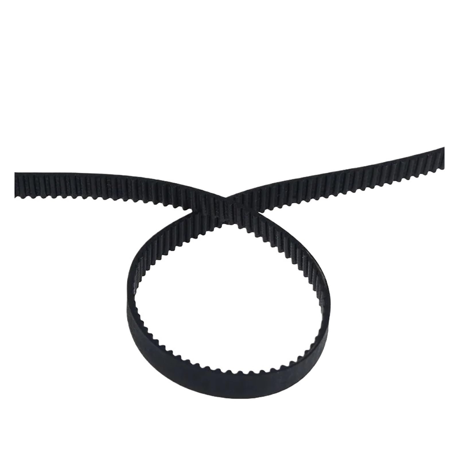 Correa GT2 de 6mm en poliuretano negro con alma de acero resistente para impresoras 3D