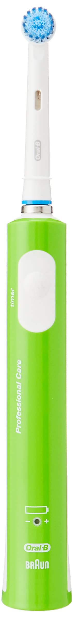 Oral-B Kids Electric Toothbrush, 1 Toothbrush Head, with Kid-Friendly Sensitive Mode, For Junior Kids Ages 6+, Green [comes with UK Plug]