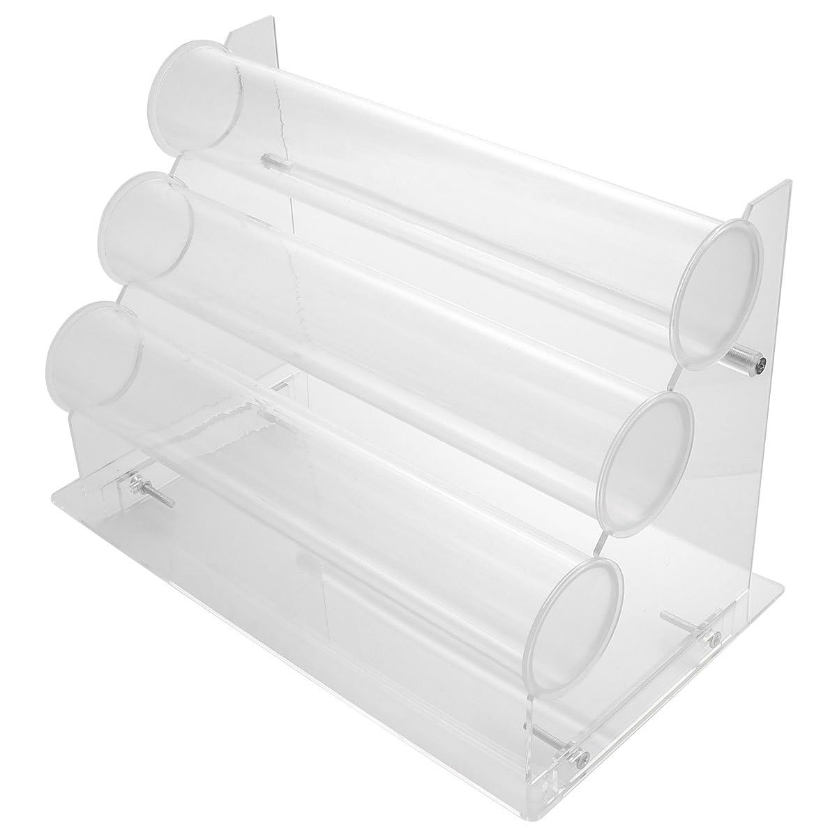PLAFOPE Soporte Acrílico Transparente Fácil de Montar de Niveles para Pulseras y Joyas Adecuado para y Organización en Escritorio