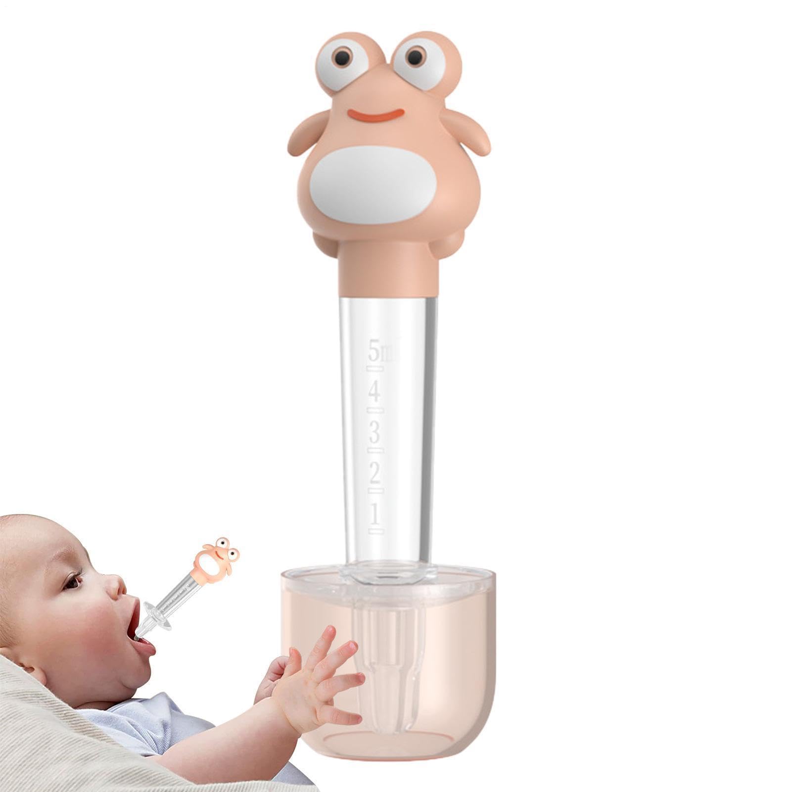 Medicine Syringe Feeder, Pacifier Medicine Dispenser - Liquid Pacifier, Silicone Nipple for Water Juice, Easy Feed Dispenser Set Box | for Newborns Medication Aid — view 8