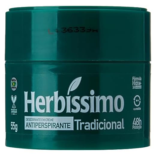 Desod. Creme Herb. Tradicional 55Gr, Herbissimo