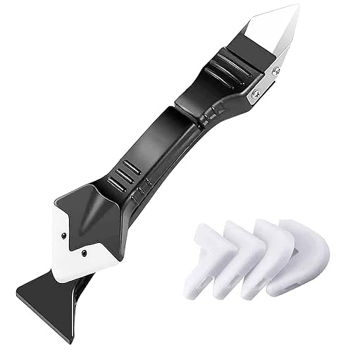 Herramienta de acabado de calafateo, herramienta de acabado de calafateo de silicona, herramienta multifuncional de calafateo 3 en 1, herramienta de disponible en Yaxa Venezuela