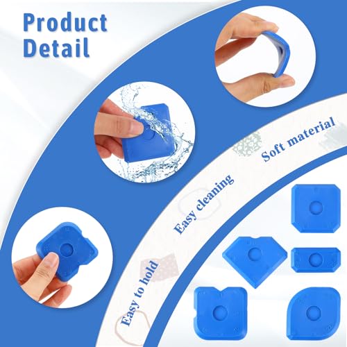 10 PCS Silicone Caulking Tool Set