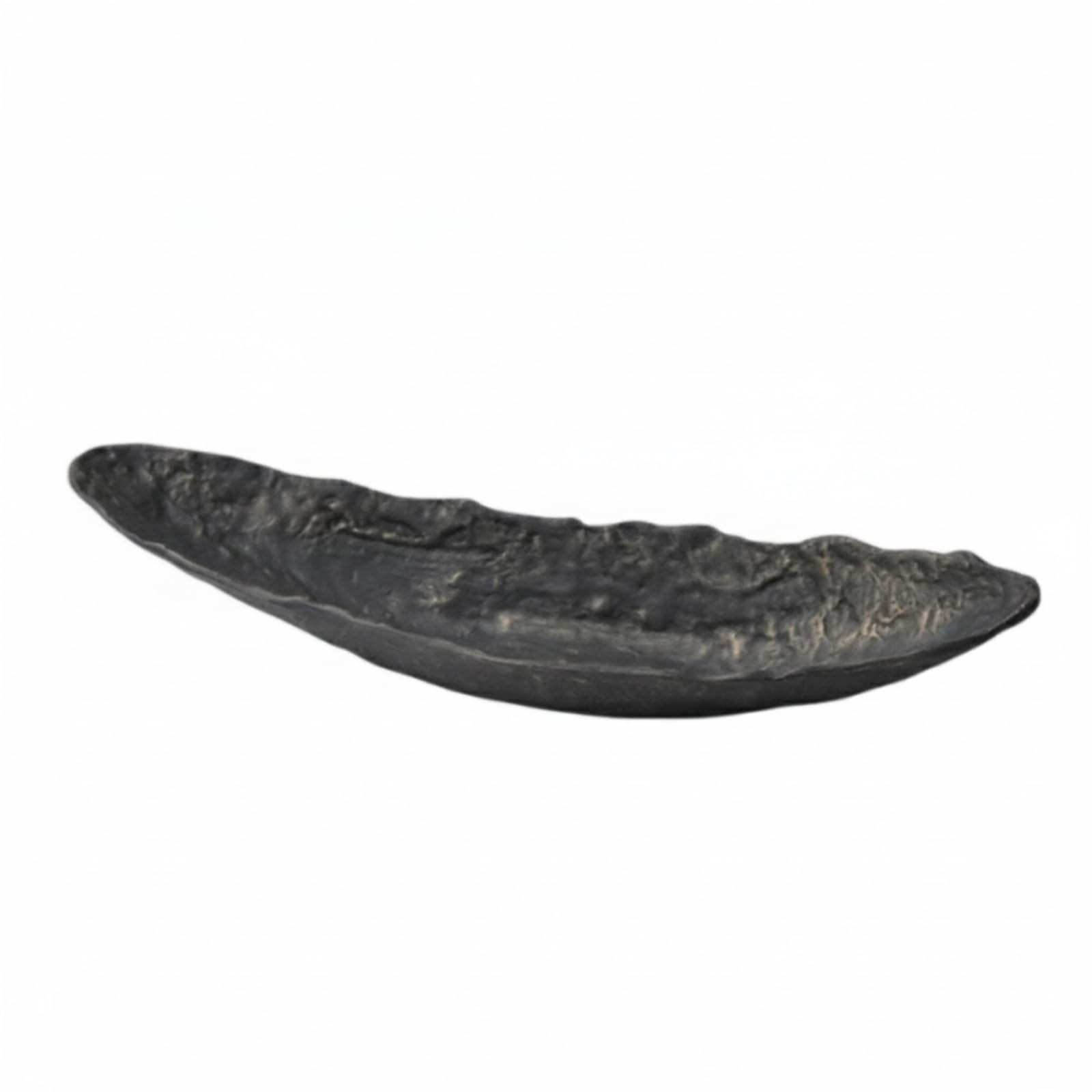 Bandeja decorativa de aluminio fundido satinado Sharplace para centros de mesa de salón elegante