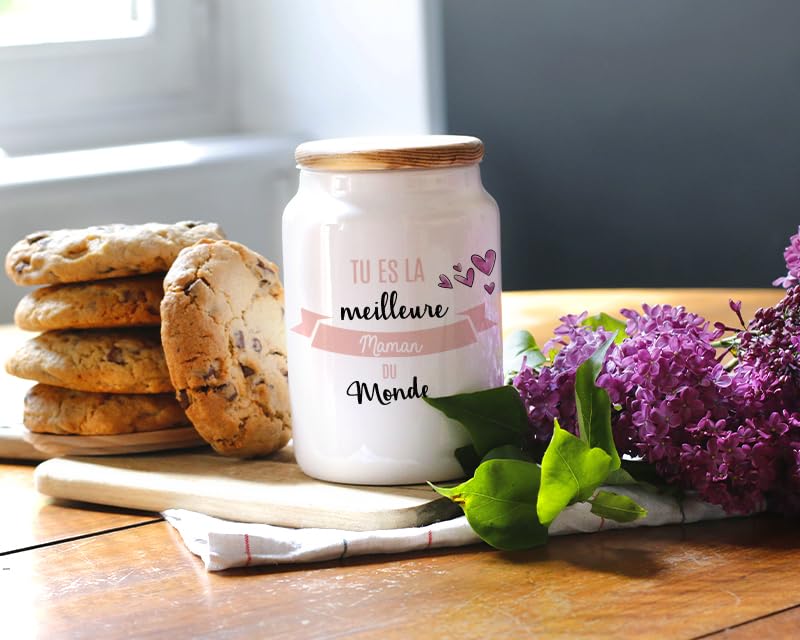 Générique Bocal à Biscuits Noël Personnalisé – Illustration