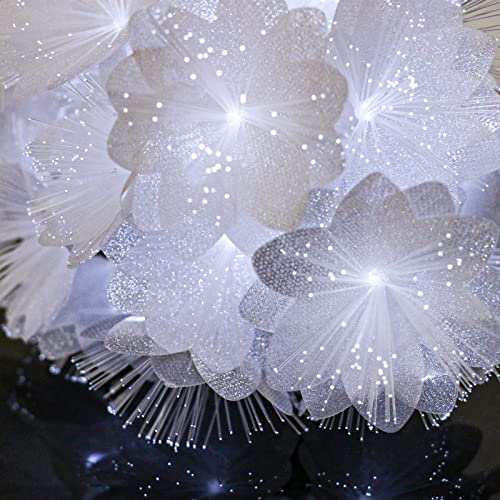 Guirlande lumineuse fibre optique à piles pour illuminer intérieur et extérieur