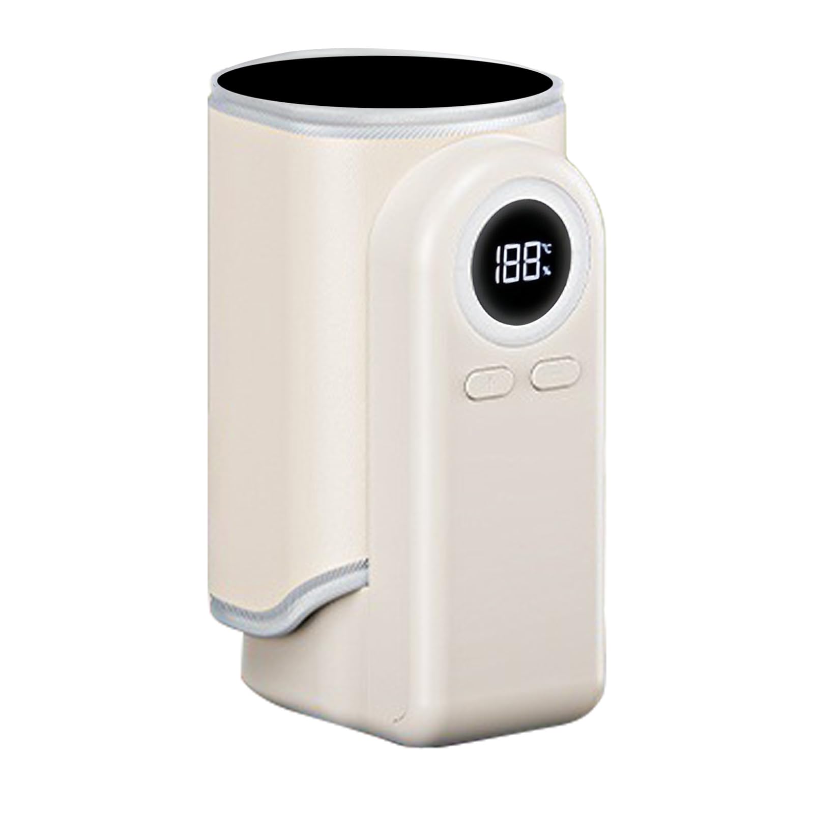 Chauffe-biberon compact 4 en 1 pour bébé - Chauffage rapide - Portable - Rechargeable - Réglable - Étanche