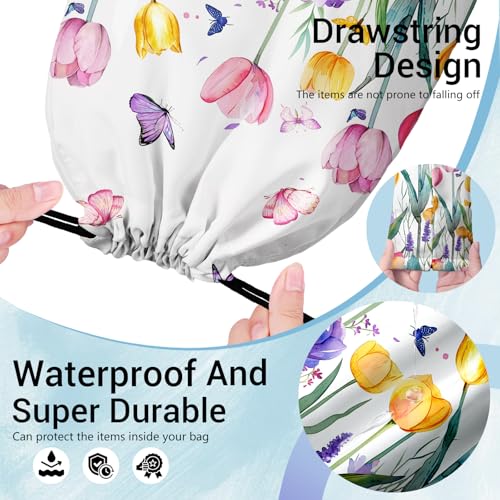Image of Small Gymnastics Drawstring Grip Bag for Gymnasts Holding