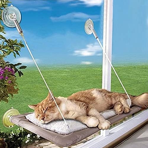 Yuniroom Cat Window Perch Seat Bed Hammock Basking Cat Pads can be Disassembled and Washable