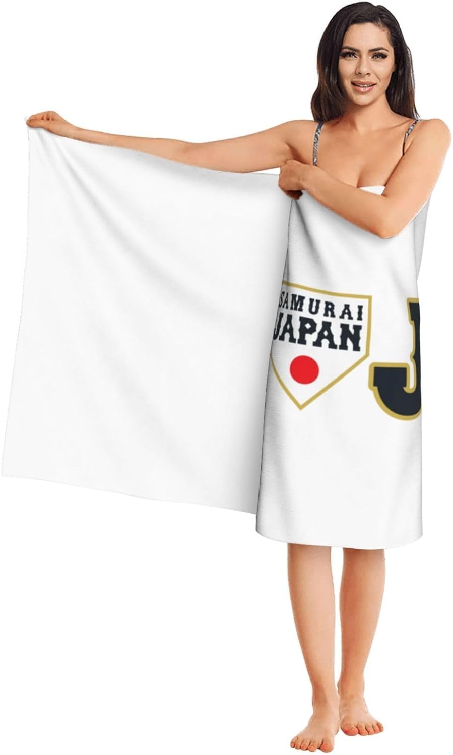 Amazon｜侍ジャパン バスタオル マイクロファイバー 高速吸水 速乾