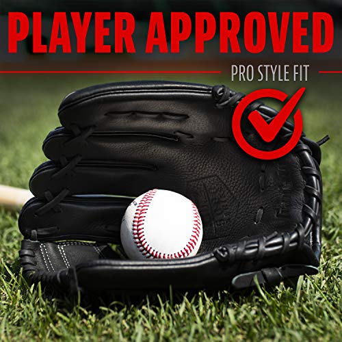 Franklin Sports Baseball Fielding Glove - Men's Adult And Youth Baseball Glove - Ctz5000 Black Cowhide Infield Glove - 11.5" I-Web For Infielders #TOP6