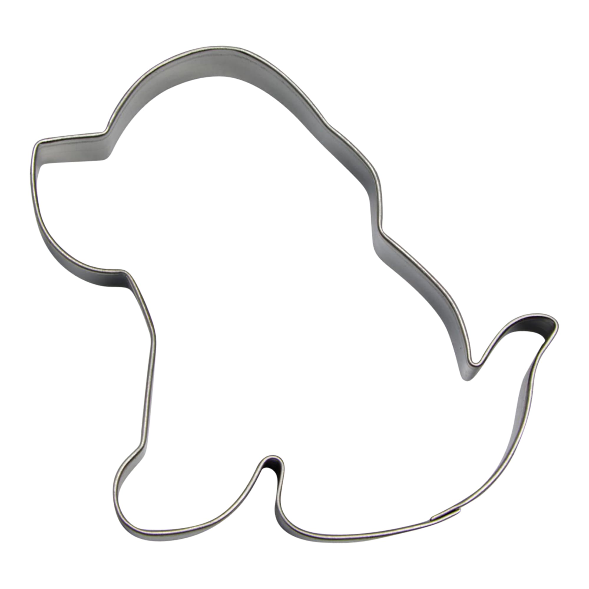 Stampino Per Biscotti In Acciaio Inox A Forma Di Cane – Larghezza 11 Cm, Spessore 2 Cm – Ideale Per Pasticceria Creativa
