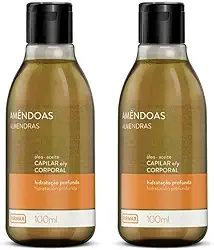 Óleo Corporal e Capilar de Amêndoas 100ml Farmax • 2 unidades