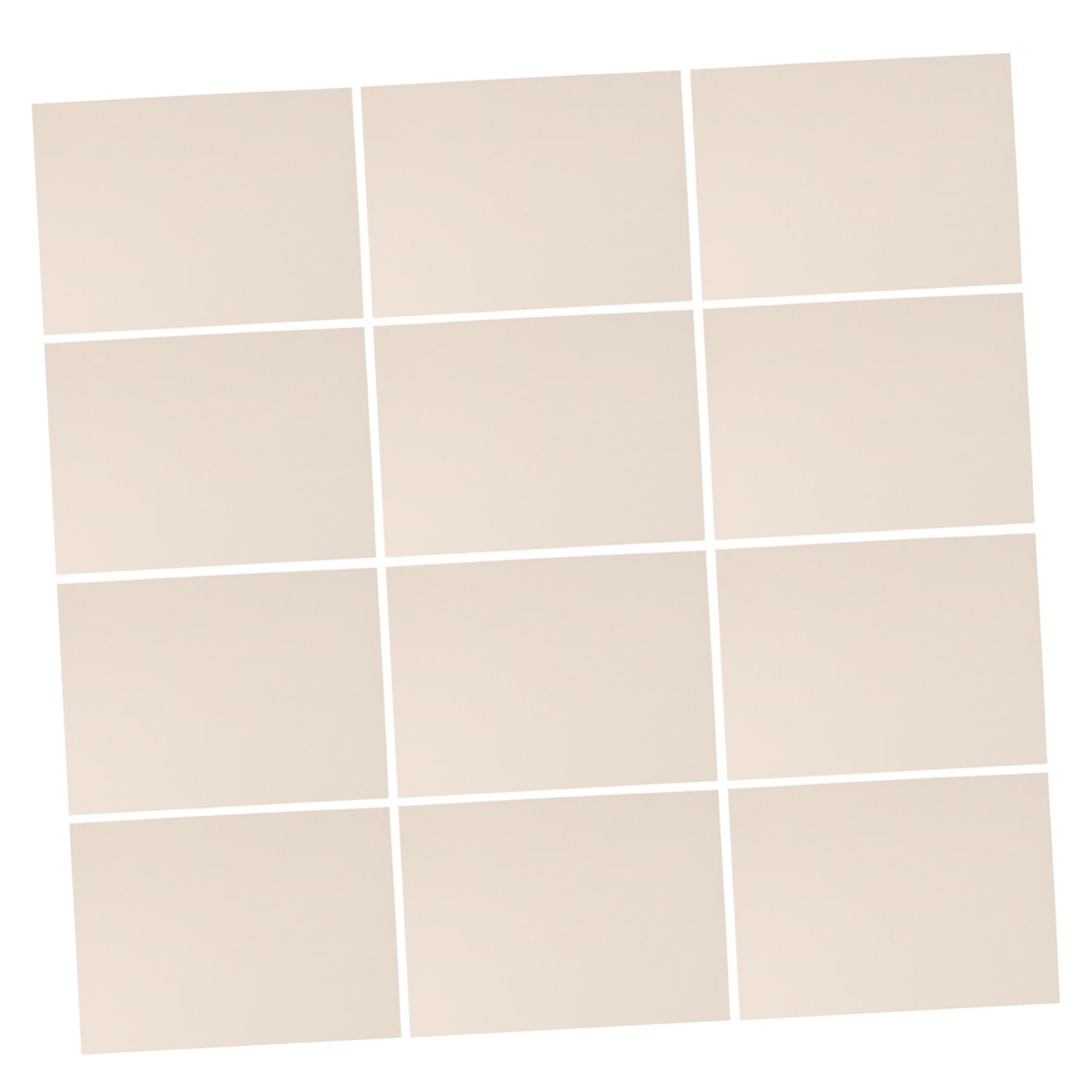 Carta da Trasferimento Termico Sublimazione Beige 100 Fogli | Piastre in Alluminio e Borse, Supporta Immagini e Testo, Formato DIY in Carta