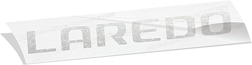 Vista 43 de Reflective Concepts Pegatinas para Jeep Grand Cherokee L Laredo 2021-2024 con emblema para puerta trasera (color: negro plano)