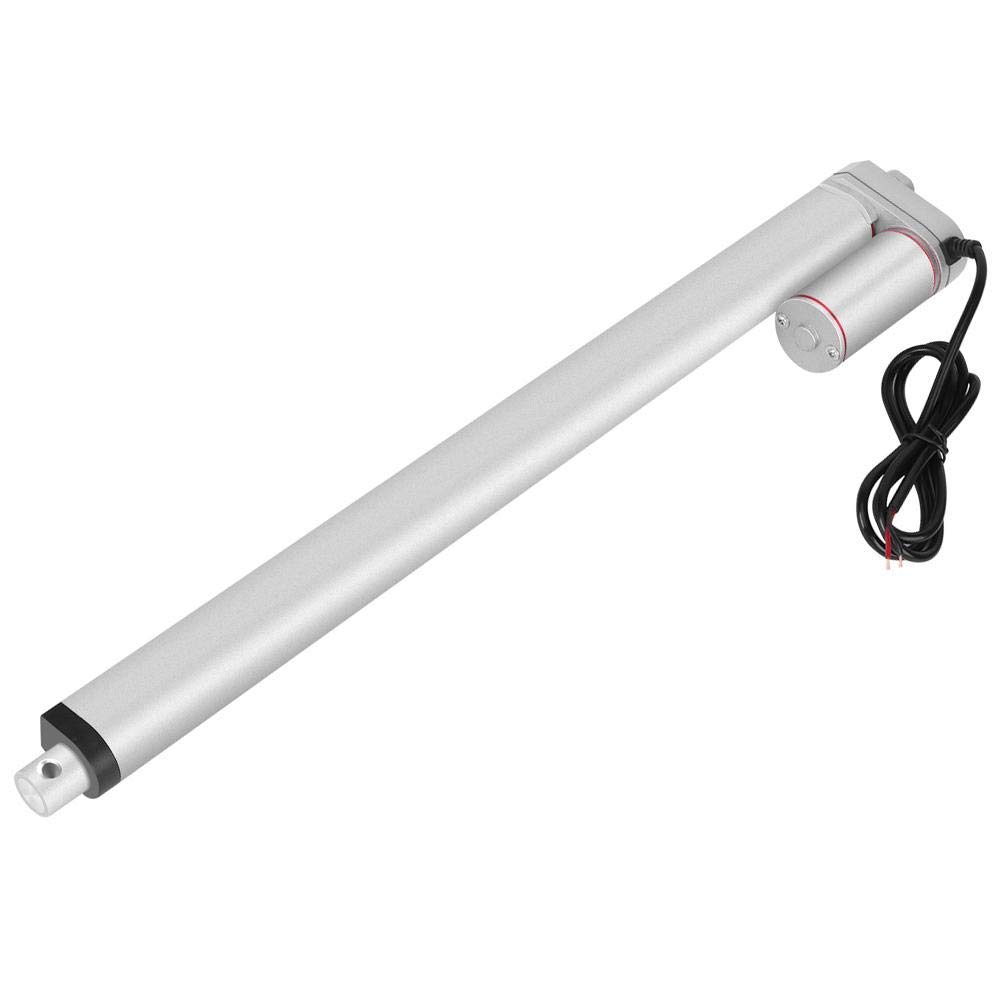 Attuatore lineare 350 mm, motore elettrico dell'attuatore lineare a corsa diritta DC 24V 750N per auto RV apriporta elettrico Veicoli Navi Tavoli elevatori