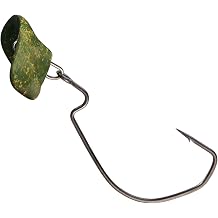 Headbanger RockerHead 3-Pack Erratic Action Swing Jig Head for Bass Fishing Zinc Football Jig with Interchangeable Weedless Hook Hybrid Reaction Bait & Bottom Bouncer