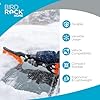 BIRDROCK HOME Snow Brush with Detachable Ice Scraper for Car - Flexible Snow Remover and Windshield Cleaning Tool with Wide Bristle Brush - Winter Sweeper for Auto, SUV - Size: 24" L x 9" W - 1 Pack #1