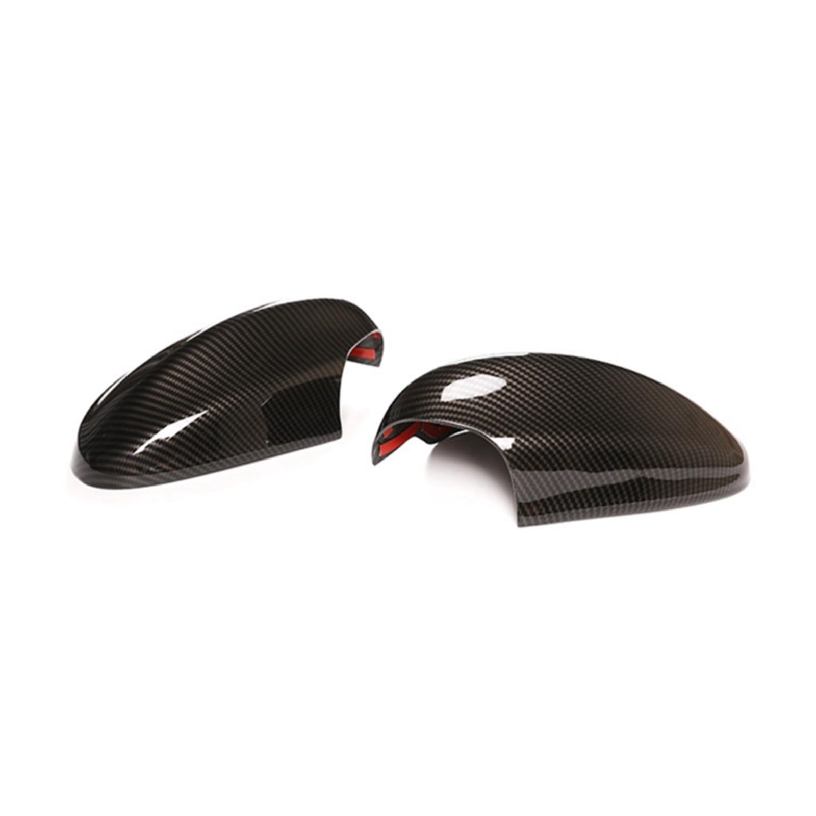 Coque rétroviseur BMW E90 résout boîtier rayé noir brillant