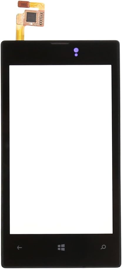 Touch Screen Digitizer glass lens Replacement with frame for Nokia Lumia 520