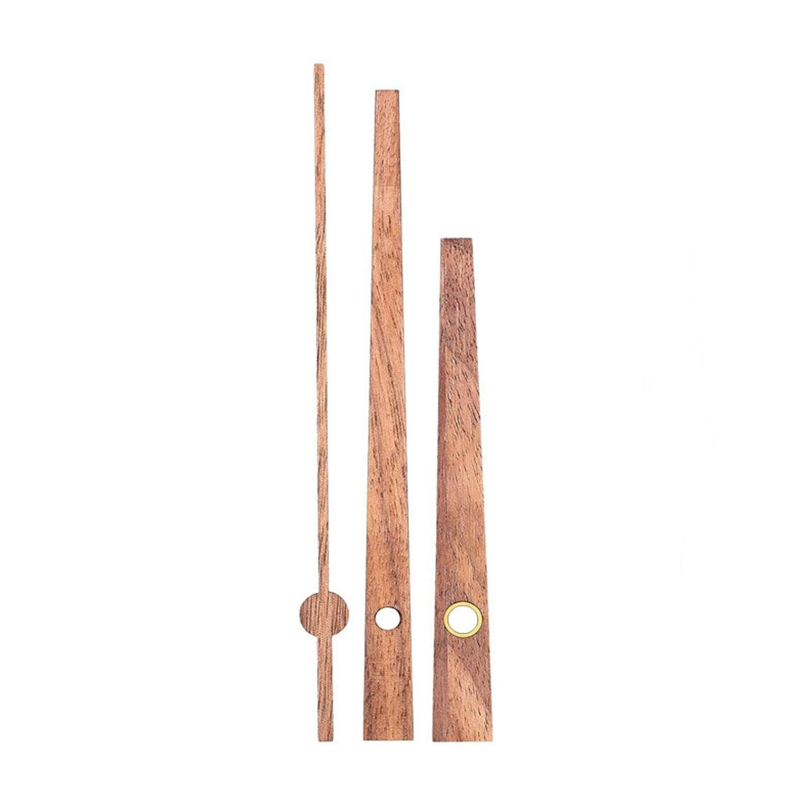 oringnat Clock Mechanism with Wood Clock Hands Quiet Clock Movement Battery Operated Clock Repair Parts Replacement
