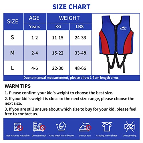 Gogokids Giubbotto Nuoto per Bambina Bambino