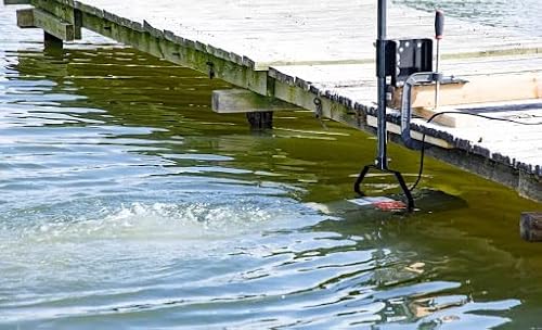 Weeds Away | 1Hp, 115V | Dock Mount Included | Protects Ponds & Lakes From Weeds | Bearon Aquatics | W1000.100 (100 Feet Cord) #TOP4