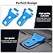 RT-TCZ Hood Hinge Cover Exterior Decoration Kits Accessories for Jeep Wrangler JL JLU and Gladiator JT 2018-2023,Light blue