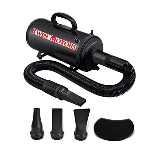 SHELANDY Professional 4.2HP pet Blaster Dog Grooming Dryer Blower with Double Motors