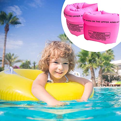 MIGCDE 6 Pack Kids Children Adult Swimming Arm Float Rings,PVC Inflatable Swim Arm Bands Sleeves for Swimming