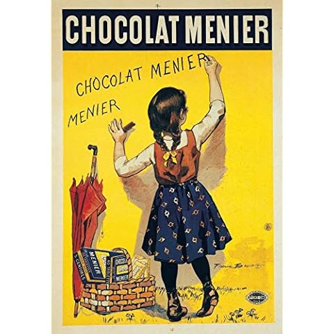 Affiche Métal Chocolat Menier Cover