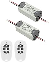 Vista 10 de eMylo Controlador de motor de interruptor RF inalámbrico Smart Switch Módulo de relé Interruptor de control remoto con receptor RF DC 12V 433Mhz