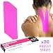 Produktbild Meglio vorgeschnittenes Flatpack Kinesiologie Tape 5m x 5cm  Tapeverband  Sporttape für Muskeln  latexfrei