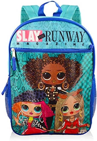 L.O.L. Surprise! Backpack and Lunch Bag Set for Girls School Bundle + More image 4