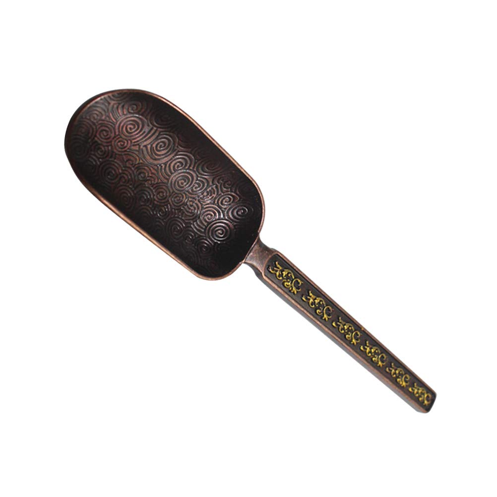 Teechaufeln Vintage F¨¹llschaufel Gew¨¹rzschaufel Kaffeel?ffel f¨¹r Salz Kaffee Tee L?ffel (Antik Kupfer)