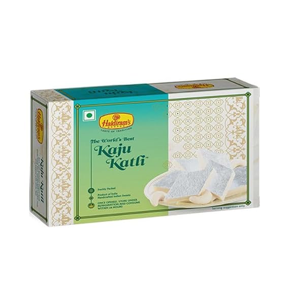 Haldiram's Nagpur Kaju Katli, Badam Katli, Mini Kaju Katli (Pack of 3-250 gm Each)