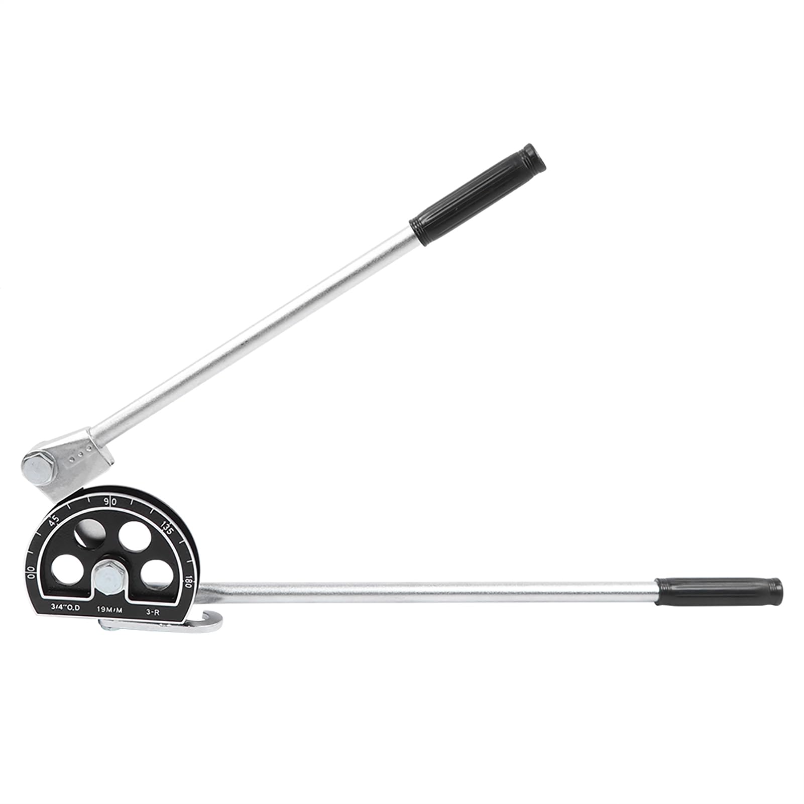 Generic Giętarka do Rur 19 Mm Stal + Aluminium Trwała 180° Giętarka do Rur Miedzianych, Narzędzie Ręczne dla Hydraulików, Model CT-364-12